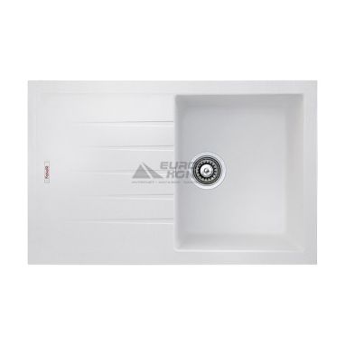 FABIANO Кухонная мойка Classic 86x50 Alpine White (8221.301.0246)